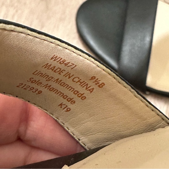 Cole Haan Aniston Women's Black Elastic Sandal - Picture 8 of 8